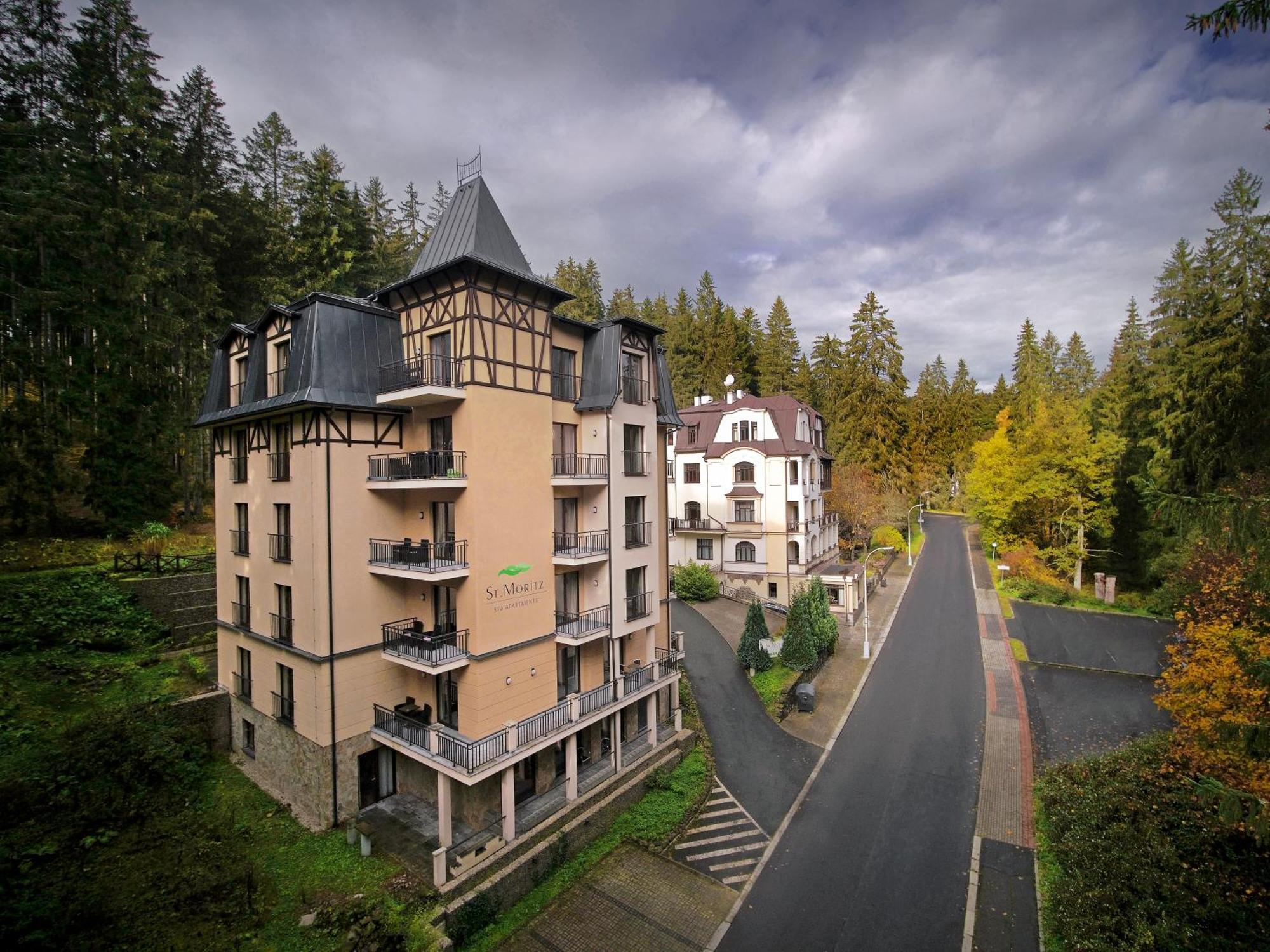 Spa Apartments St. Moritz Mariánské Lázně Exteriör bild